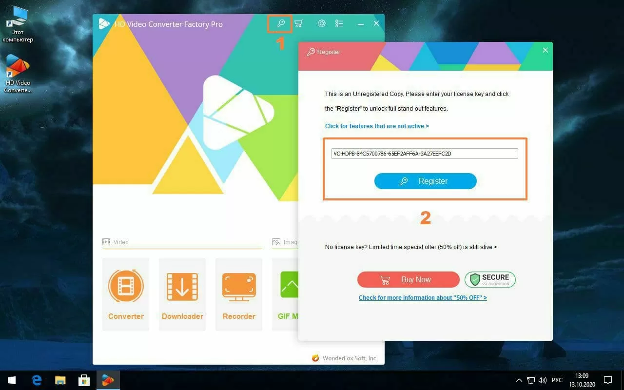 WonderFox HD Video Converter Factory Pro