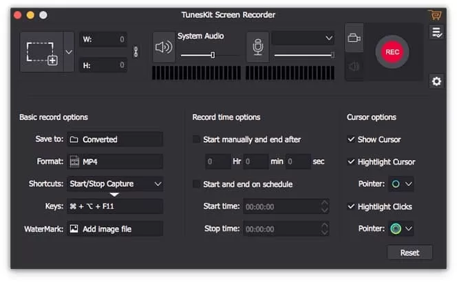 TunesKit Screen Recorder