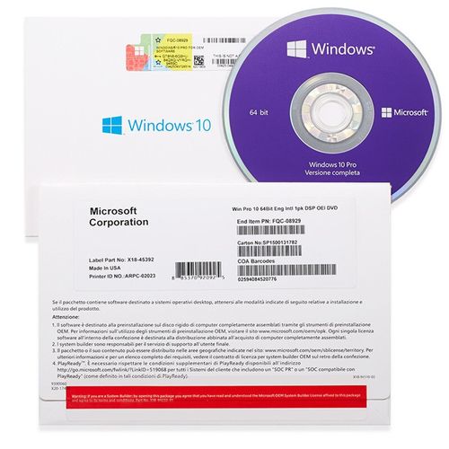 Windows 10 Pro (Конверт) FQC-08909