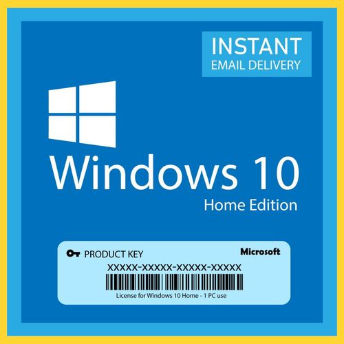 Лицензионный ключ Windows 10 home
