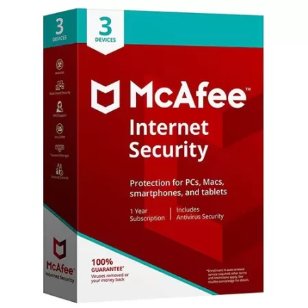 Купить ключ MCAFEE INTERNET SECURITY