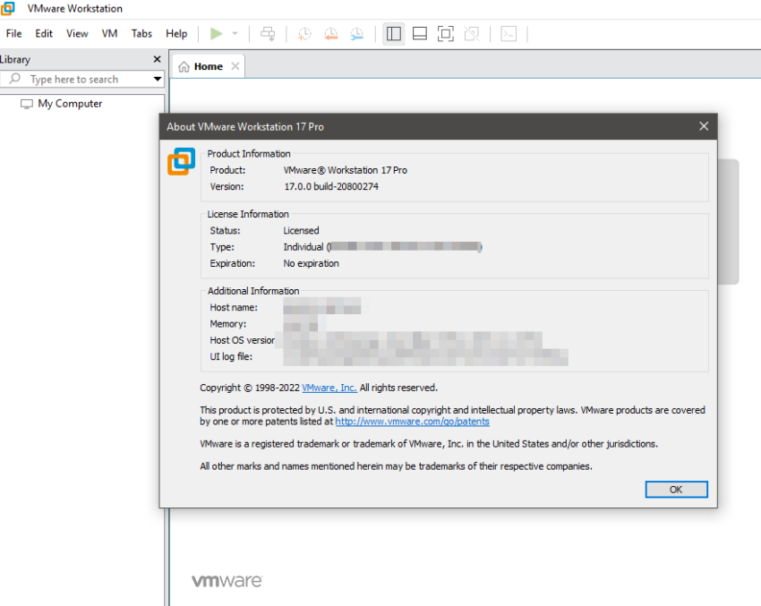VMware Workstation 17.x.x Pro Бессрочная (Global) — изображение 2