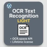 WordPress Плагин OCR Text Recognition Light