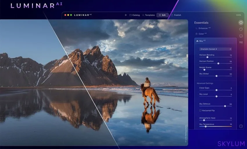 Luminar AI ЛИЦЕНЗИЯ КЛЮЧ PC/Mac - аналог PhotoShop — изображение 3