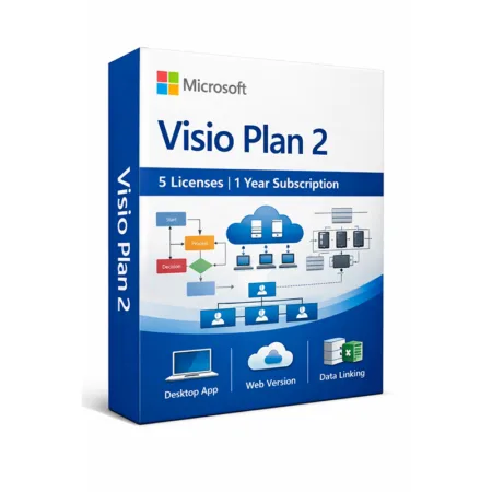 Купить подписку Microsoft Visio Plan 2